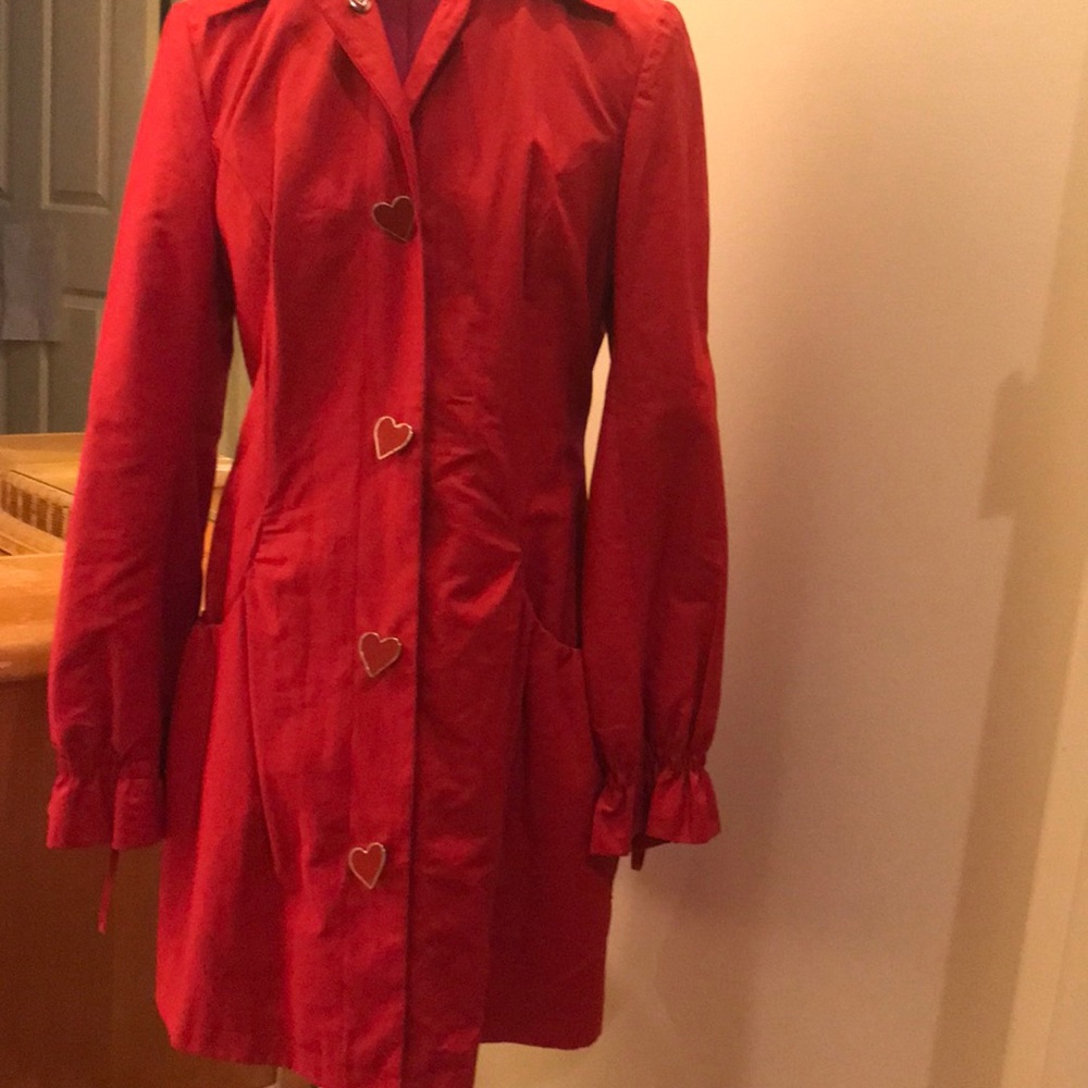 Betsy Johnson red coat